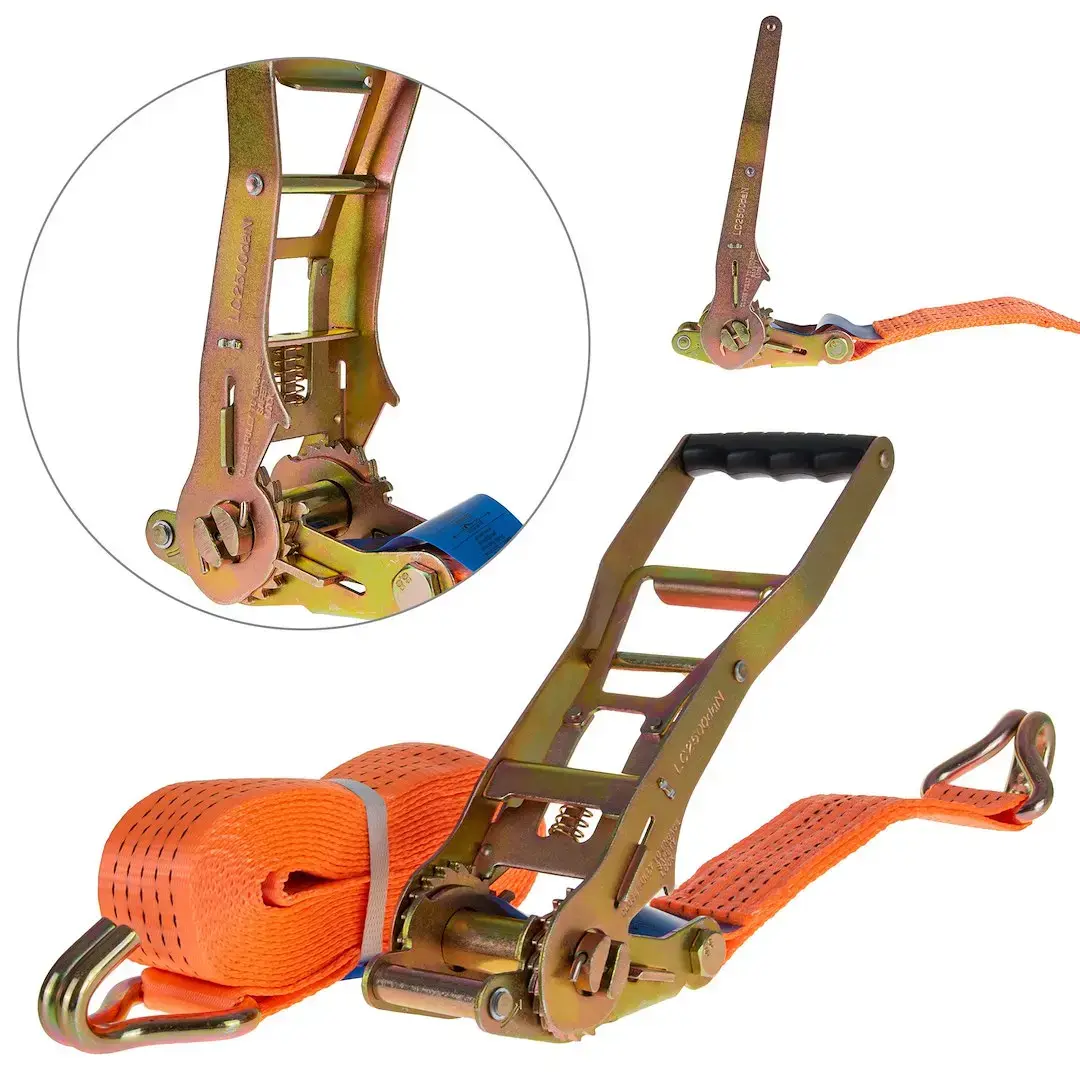 Kravas siksna ar sprūdratu ERGO 6m/5T/50mm