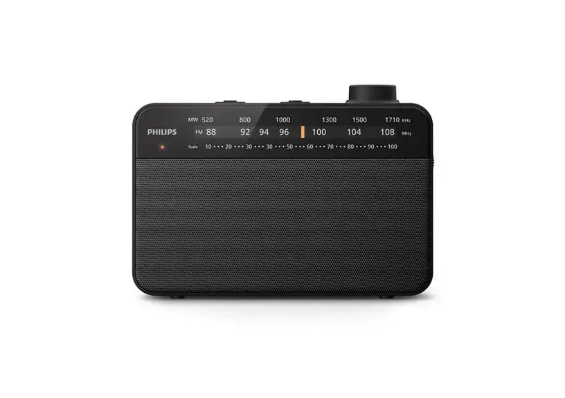 PHILIPS portatīvais radio, melns