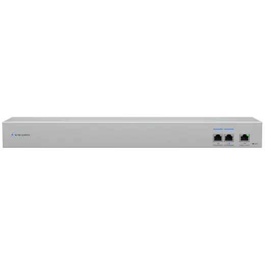 Ubiquiti WAN Switch USW-WAN-EU 10G SFP+ linking two Shadow Mode High Availability UniFi Gateways to a single ISP