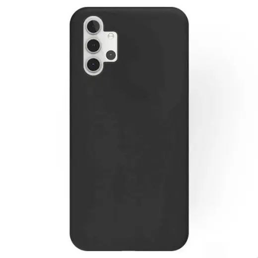 Fusion soft matte case silikona aizsargapvalks Samsung A325 Galaxy A32 4G melns