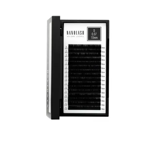 Nanolash - Volume Lashes Pestanas Postizas 007 D 10 Mm 1 U