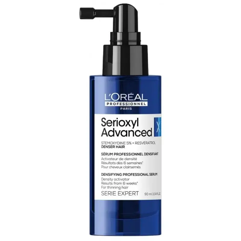 L'oreal Professionnel Serioxyl Advanced Denser Hair Serum for Thinning Hair 90Ml in Clear