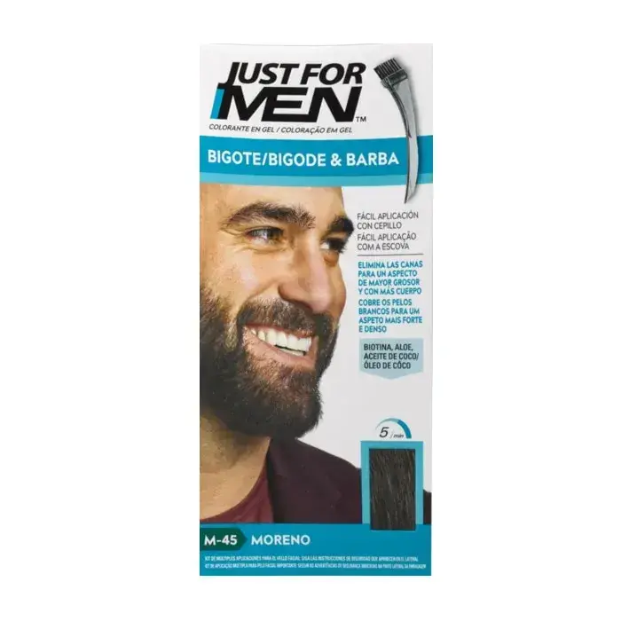 Just For Men Mustache, Beard, and Brown Pins 28.4g