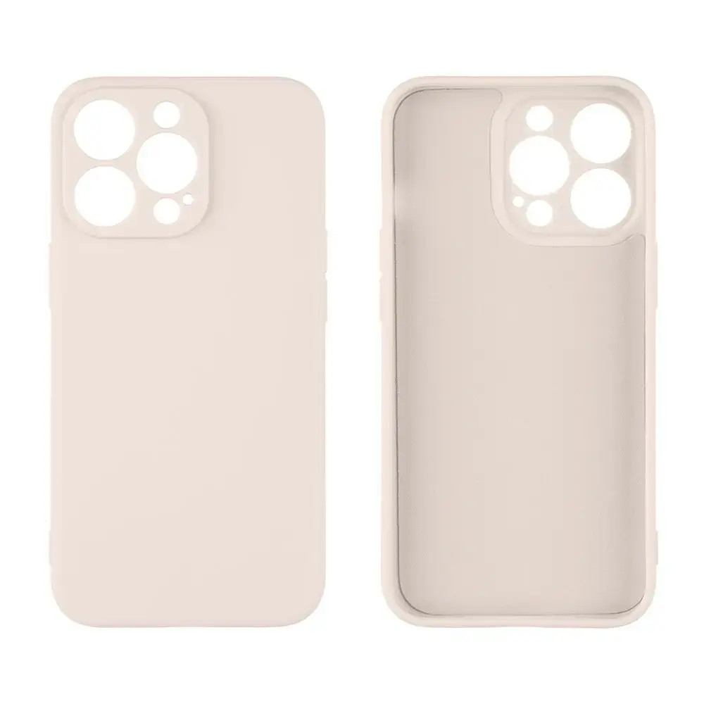 OBAL:ME Matte TPU Case for Apple iPhone 13 Pro Beige