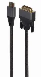 Gembird Premium Series HDMI Male - DVI Male 4K 1.8m 