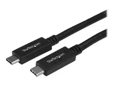 StarTech.com 3ft | 1m USB C to USB C Cable - USB 3.1 (10Gbps) - 4K - USB-IF - Charge and Sync - USB Type C to Type C Cable - USB Type C Cable (USB31CC1M) - USB-C cable - 1 m
