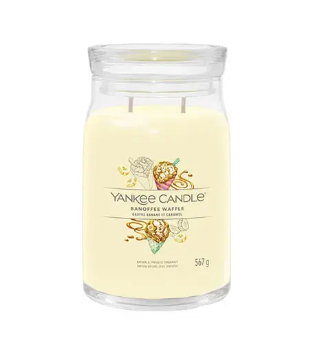 Yankee Candle Banoffee Waffle signature candle 567 g