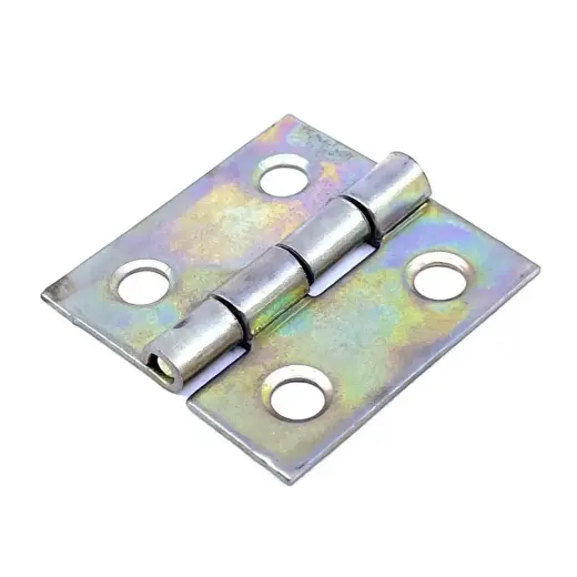 Hinge ZS 30x29x1.0 mm steel, brass-plated (10pcs/set)