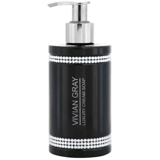 Vivian Gray Black Crystals Luxury Cream Soap - 250ml
