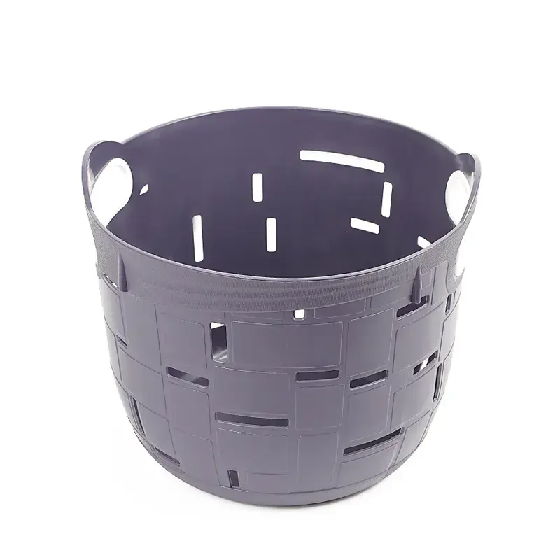 BESK Groziņš plastmasas City 25x25x21cm, melns
