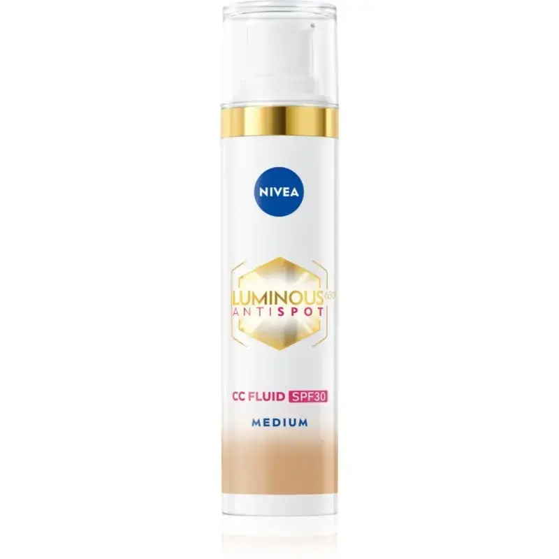 NIVEA Luminous 630 Anti Spot Brightening CC Cream SPF 30 Shade Medium 40 Ml