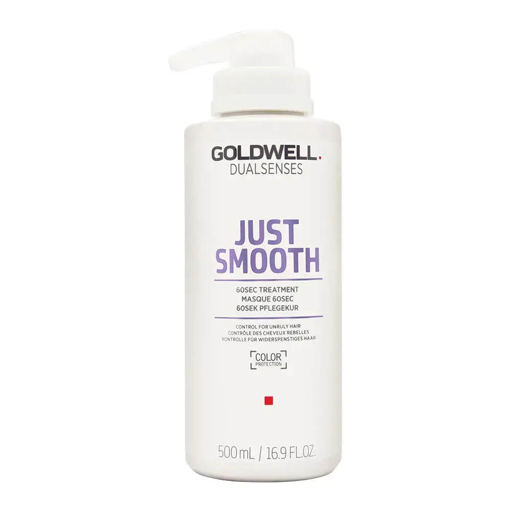 Goldwell Dualsenses Just Smooth 60 Second Treatment 500Ml in Clear