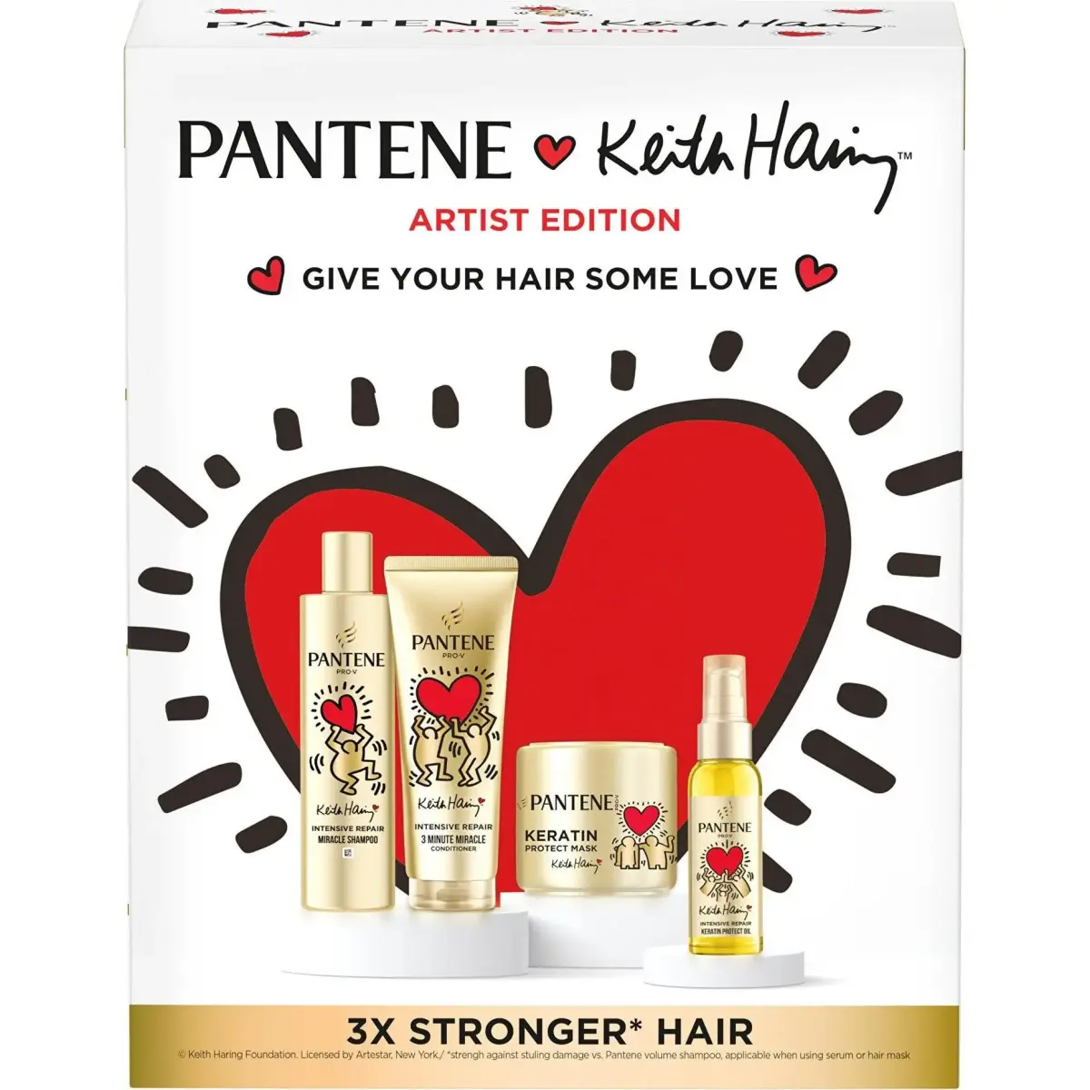Pantene, Set Regalo Bellezza, Keith Haring Geschenkset (Set Di Profumi)