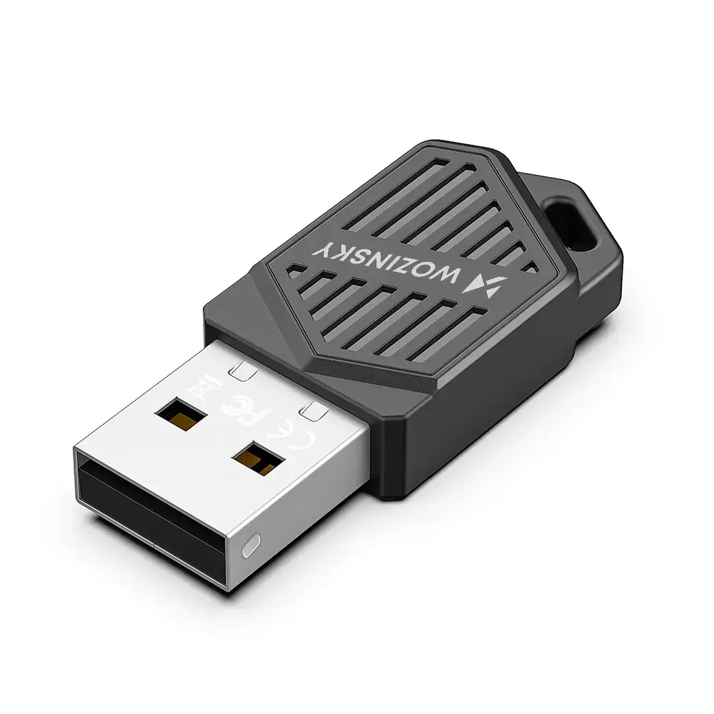 Wozinsky WAX-900 Dual-Band USB Wi-Fi 6 Adapter with Bluetooth 5.4 - Black