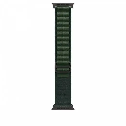 Dark Green Alpine Loop 49 mm - L - Black Titanium Finish