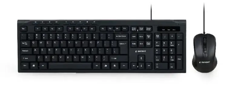 Gembird multimedia desktop set  USB  US layout  black