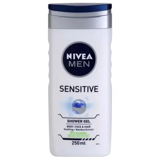 NIVEA Sensitive Shower Gel for Men 250 Ml