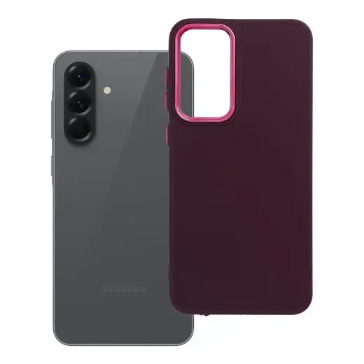 Frame telefono dėklas Samsung Galaxy A56 (A566) violetinis