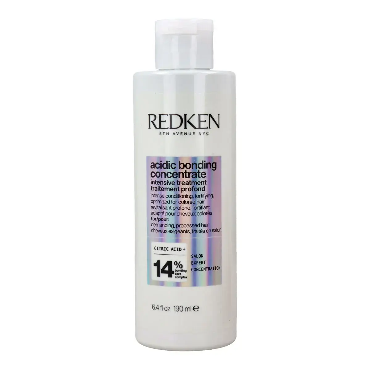 Redken Acidic Bonding Concentrate Intensive Pre-Treatment Bond Repair for Damaged Hair 190Ml in Clear