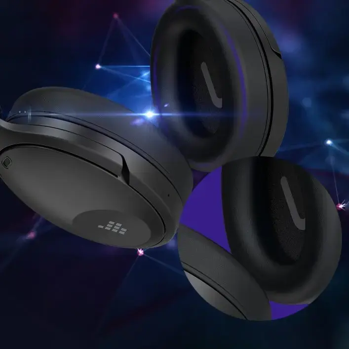 Tronsmart Apollo Q10 over-ear headphones Bluetooth 5.0 ANC  (active noise cancellation) black (372357)
