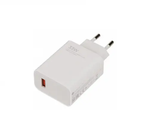 Xiaomi MDY-14-EL reisilaadija | 33W | PD, QC | USB-A | valge