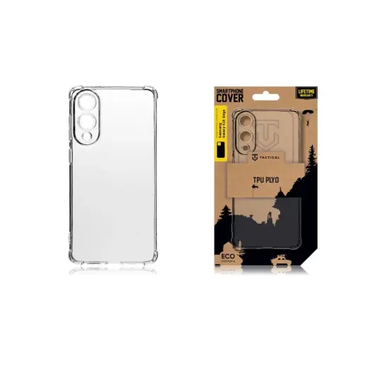 Tactical TPU Plyo чехол для телефона для Samsung Galaxy S25 Edge прозрачный