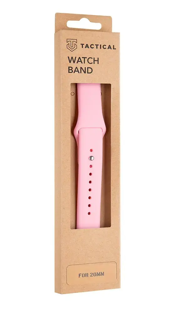 Tactical 435 Silicone Band for 20mm Pink
