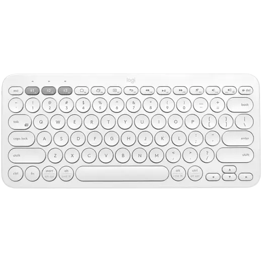 LOGITECH K380 for MAC Multi-Device Bluetooth Keyboard - OFFWHITE - NORDIC
