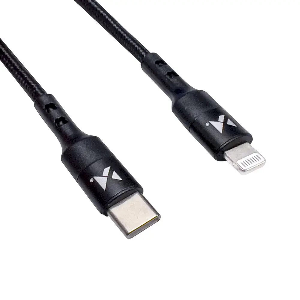 Wozinsky cable USB Type C - Lightning Power Delivery 18W 1m black (WUC-PD-CL1B)