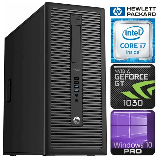 HP 600 G1 MT i7-4790 32GB 240SSD+1TB GT1030 2GB DVD WIN10PRO|W7P [refurbished]