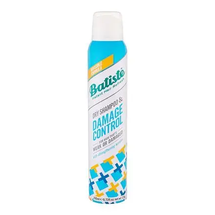Batiste Damage Control Dry Shampoo for Damaged and Fragile Hair 200 Ml