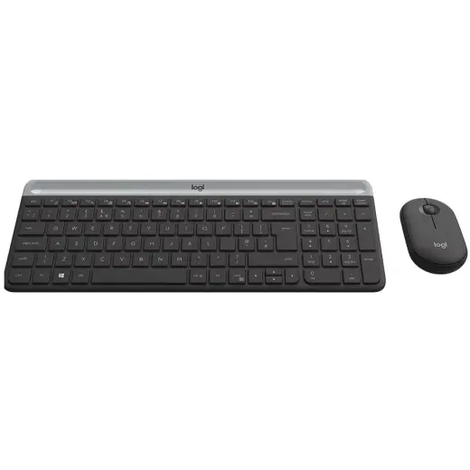 LOGITECH MK470 Slim Wireless Combo - GRAPHITE - ARA