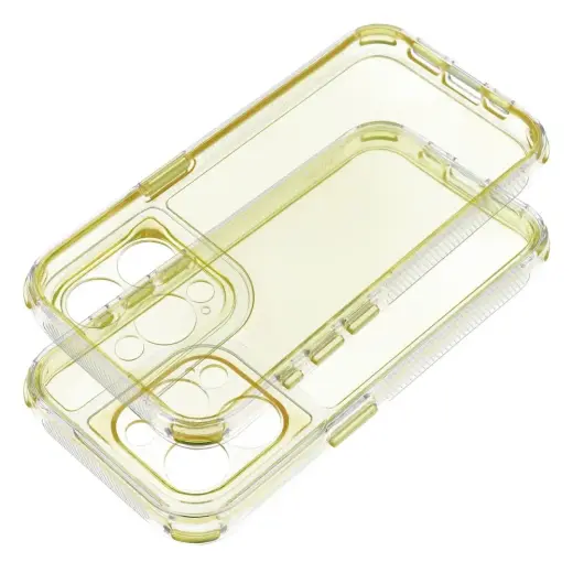 MATRIX CLEAR maciņš telefonam iPhone 14 dzeltens