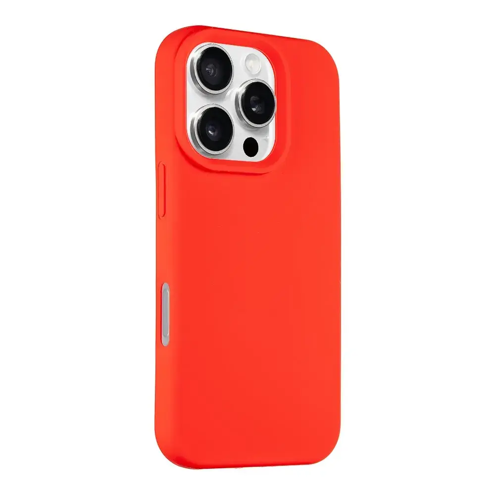 Tactical Velvet Smoothie Cover for Apple iPhone 16 Pro Chilli