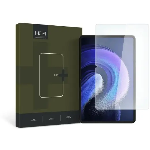 HOFI GLASS PRO+ XIAOMI PAD 6 | 6 PRO CAURSPĪDĪGS RŪDĪTS STIKLS