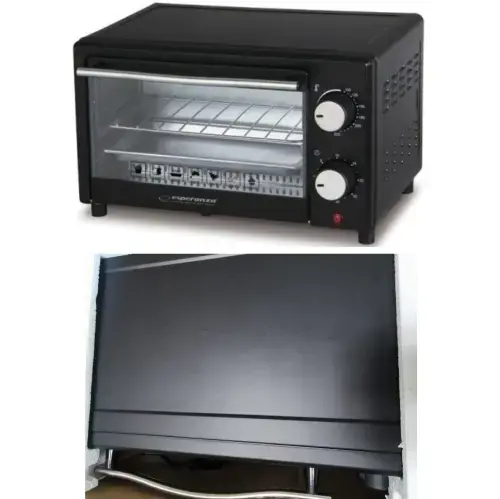 Esperanza EKO007 Mini cepeškrāsns 10L 900W (Nelieli skrāpējumi, Bojāts iepakojums)