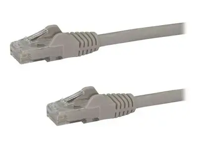 StarTech.com 3m CAT6 Ethernet Cable - Grey Snagless Gigabit CAT 6 Wire - 100W PoE RJ45 UTP 650MHz Category 6 Network Patch Cord UL|TIA (N6PATC3MGR) - patch cable - 3 m - gray