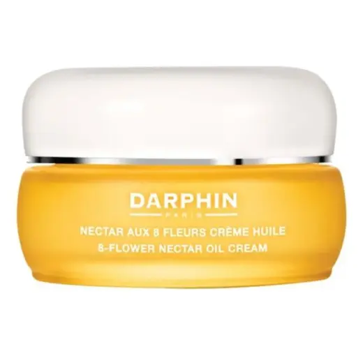 Darphin, Essential Oil Elixir - 8-Flower Nectar Oil, Paraben-Free, Softer|Smoother & More Radiant, Night, Cream, For Face & Neck, 30 ml