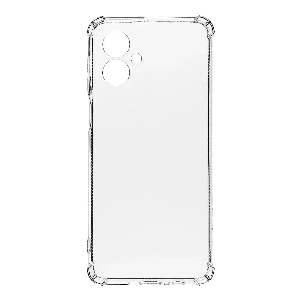 Tactical TPU Plyo Cover for Motorola G55 Transparent