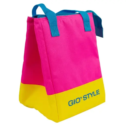 Termiskā soma Beach Fluo Lunche Bag asorti, zaļa/rozā//dzeltena/gaiši zila