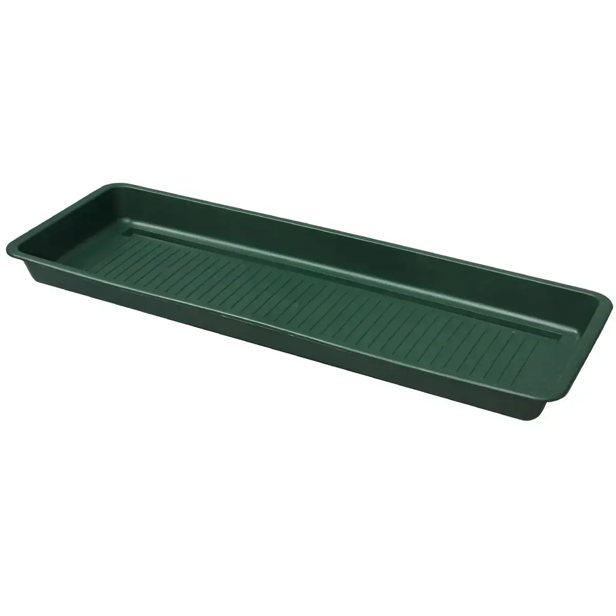 Vodar Saucer 40cm for Popular balcony box, green
