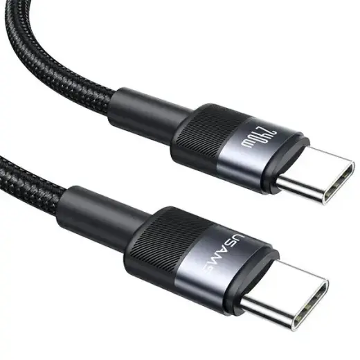 USAMS SY Sereis SJ727USB01 data transfer and charging cable | USB-C to USB-C | 240W | 1.2m