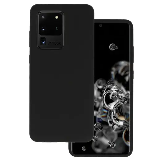 Silicone Lite Case for Samsung Galaxy S20 Ultra black