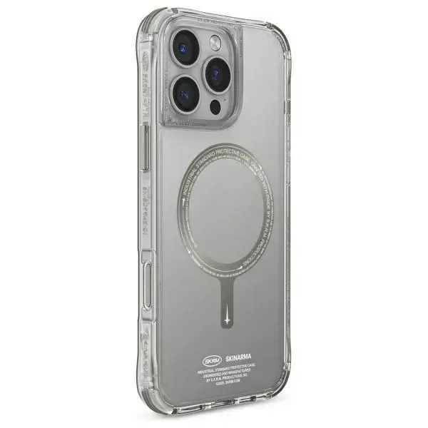 Skinarma case Saido iPhone 16 Pro Max 6.9" Magnetic Charging titanium