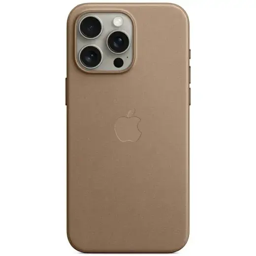 Etui Apple MT4W3ZM|A iPhone 15 Pro Max 6.7" MagSafe jasnobrązowy|taupe FineWoven Case