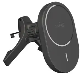 Puro Car Holder with Qi2 Charger, MagSafe Compatible - Black