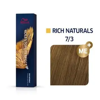 Permanent Dye Koleston Me+ Wella Nº 7/3 (60 Ml) (60 Ml)