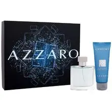 Azzaro Chrome Gift set EDT 50 ml and shower gel 75 ml 50ml