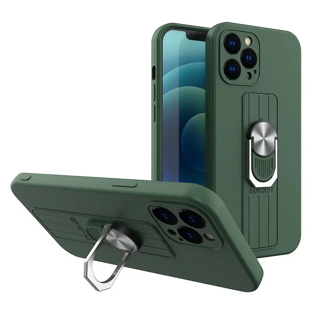 Hurtel Silicone ring case with finger