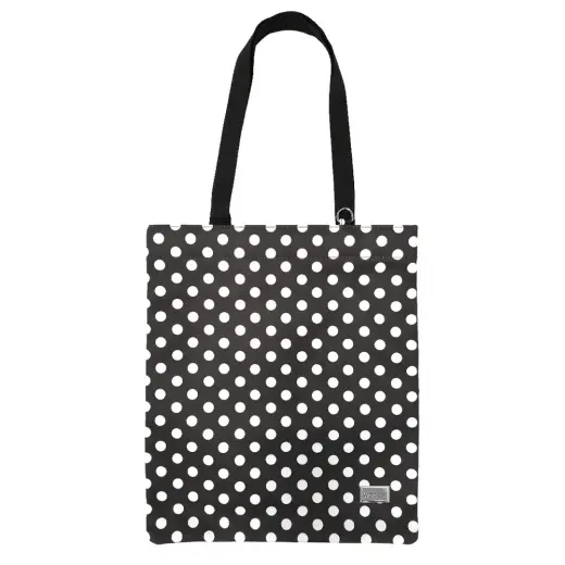 Shopping bag Wonder pattern 2 black polka-dot